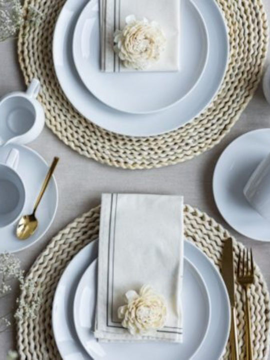 Lubiana White Porcelain Dinnerware Set 20pcs