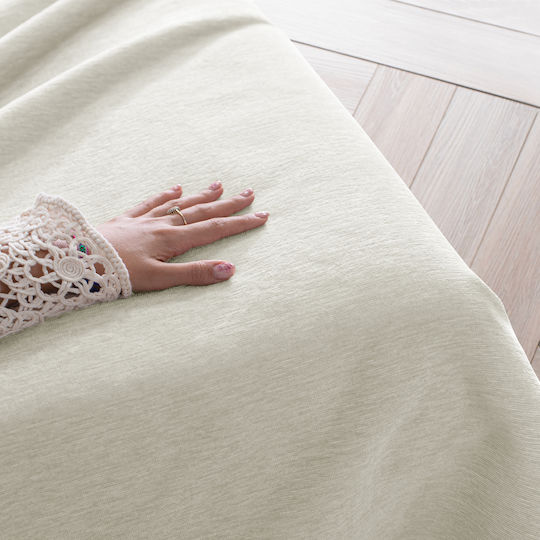 Filumi Double Coverlet Made of Polyester Cream 220x240cm