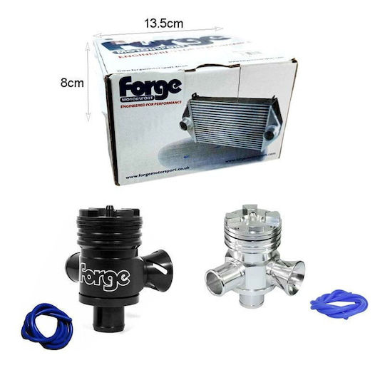 Open and Closed Type Car Blow Off Valve Motorsport Silver