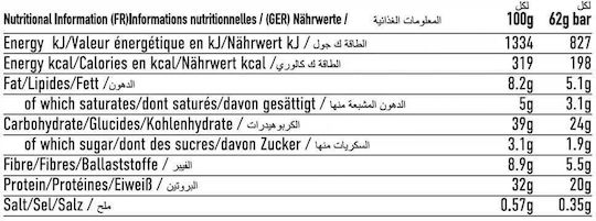 Per4m Μπάρα με 20gr Πρωτεΐνης & Γεύση White Chocolate Hazelnut 62gr
