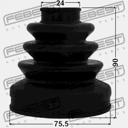 Honda Accord Cl9 Εσωτερικό Προστατευτικό Αρθρώσεων 2003-2008 Eu 44310-sea-e00