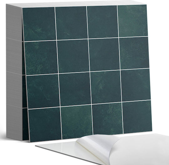Set Vinyl Kacheln Dekorative Küche Oder Badezimmer Geometrisches Design Kacheln 20x20x20 cm