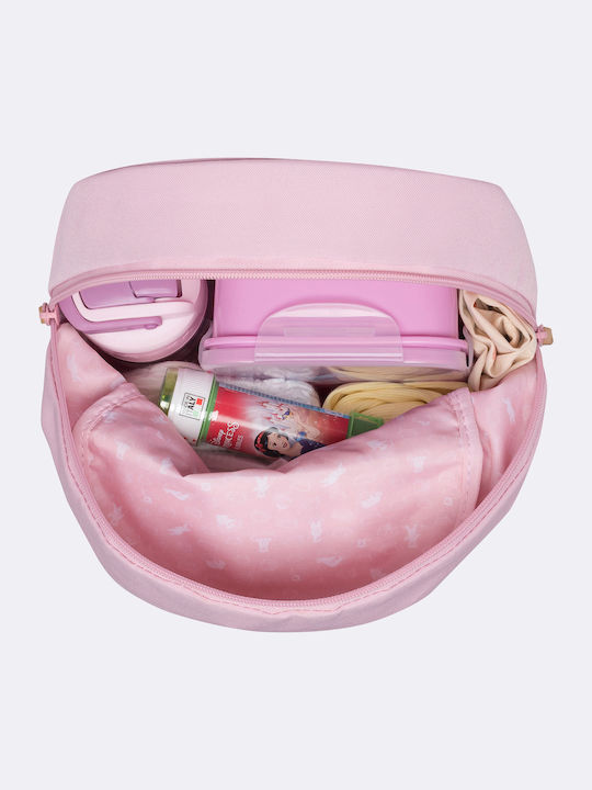 Beckmann Schulranzen Rucksack Kindergarten mit Flaschenhalter Rosa 10lt
