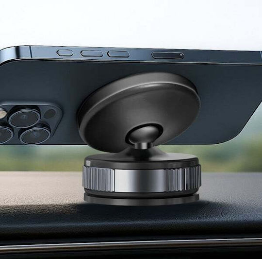 Logilink Car Holder Magnetic Twist Lock Suction Cup 360-degree Rotation Multi-surface Black "aa0197"