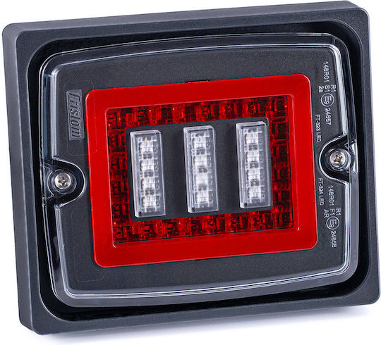 Rear Trailer Light Led Neon 3 Functions 12 24v Fristom