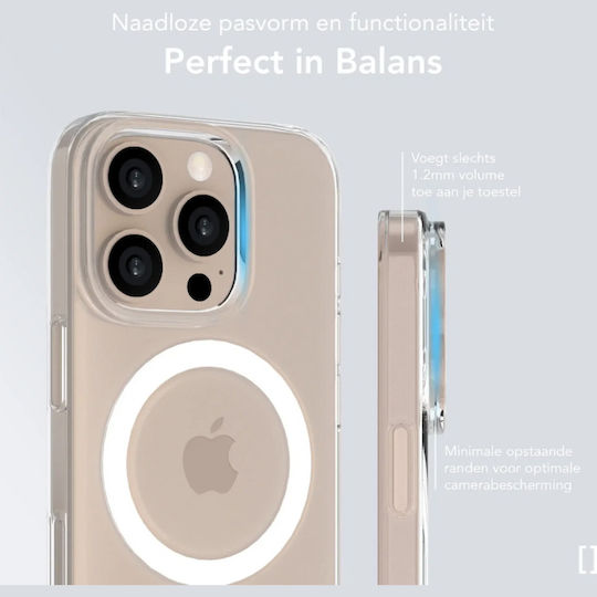 Nekit Задна Корица Пластмасова 1.2мм Прозрачна (iPhone 16 Pro)