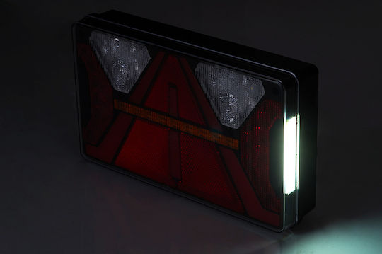 Set Rear Trailer Lights Ledneon 5 Functions 12/24V Horpol