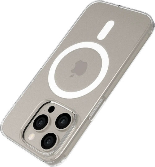 Nekit Задна Корица Пластмаса 1.2mm Прозрачен iPhone 15 Pro
