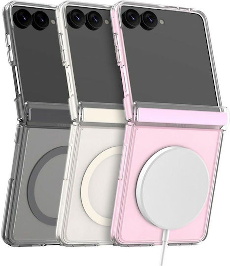 Araree Duple 360 Full Cover Plastic Silicone Pink Galaxy Z Flip8
