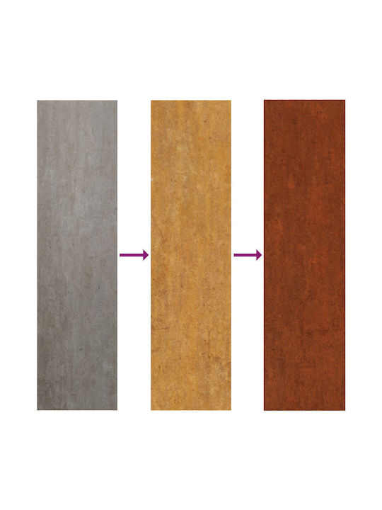 vidaXL Метална Саксия За Цветя Rusty 50x20x40см