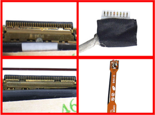 Screen Flex Cable for Laptop Lenovo Thinkpad T460p T470p L460 L470 20fw 20fx 20ju 20jv 20j4 20j5 20fu 20fv 01av916 01av938 01hw940-Flex2363