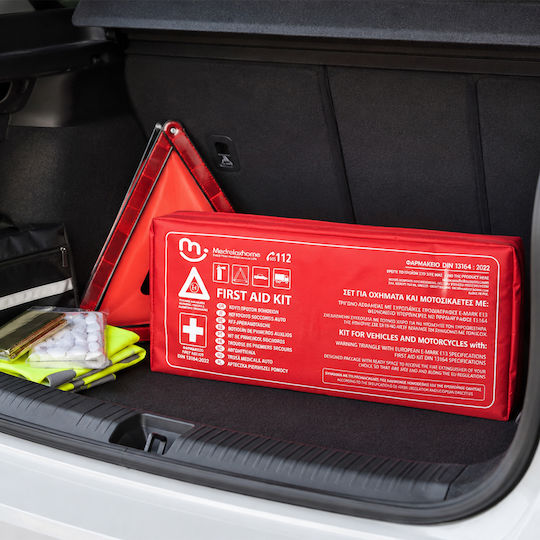 Medrelaxhome Car Emergency Kit with Pharmacy & Gloves