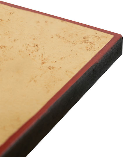 Heiligenikone Erzengel Michael Bild Alte Golddruck Holz 24 X 35 Cm 9.4 X 13.8 In