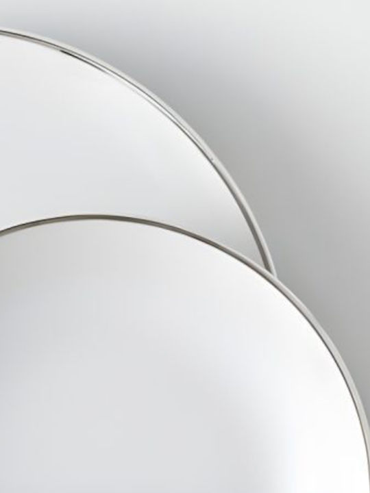 Emfasi Silver Porcelain Dinnerware Set 44pcs