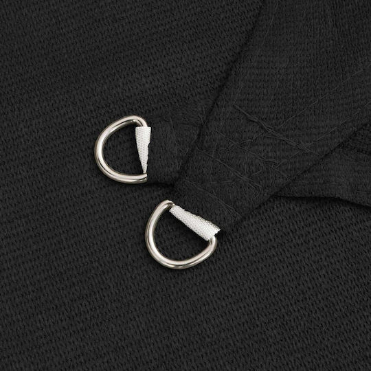 vidaXL Triangle Black Shade Net 2m