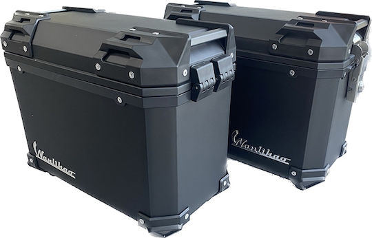 Gmax Мотоциклетен куфар 28lt Черен