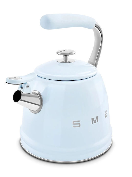 Smeg Кетъл Неръждаем Син 2300ml