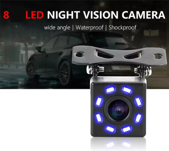 Cameră de Marșarier Auto cu Unghi Larg 170° 8 Led de Înaltă Calitate Tc-591