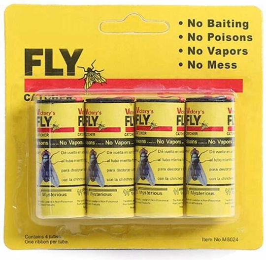 Trap for Flies Cockroaches Wasps with Adhesive Surface