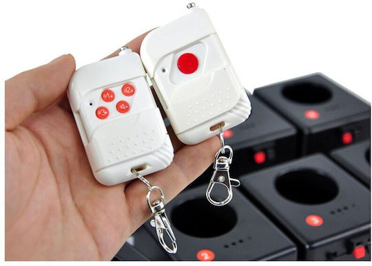 Suprimo Sl8 Wireless System Remote Firing Spark Fountains 8 Receivers Case 2 Remotes