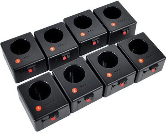 Suprimo Sl8 Wireless System Remote Firing Spark Fountains 8 Receivers Case 2 Remotes