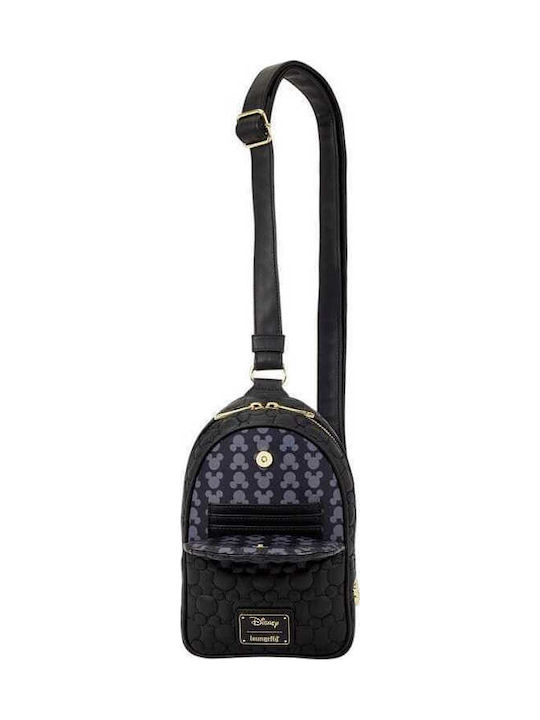 Loungefly Kinder Tasche Rucksack Schwarz 21x15x5cm
