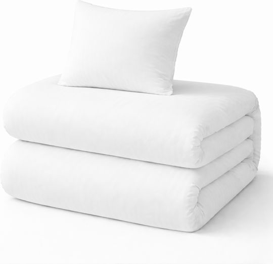 Darymex Παπλωματοθήκη Ξενοδοχείου Polycotton 140x200εκ.