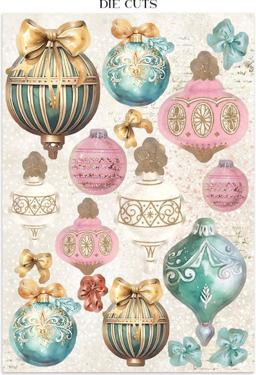 Junk Journal Focus Point Cut-outs Backgrounds Winter Magic