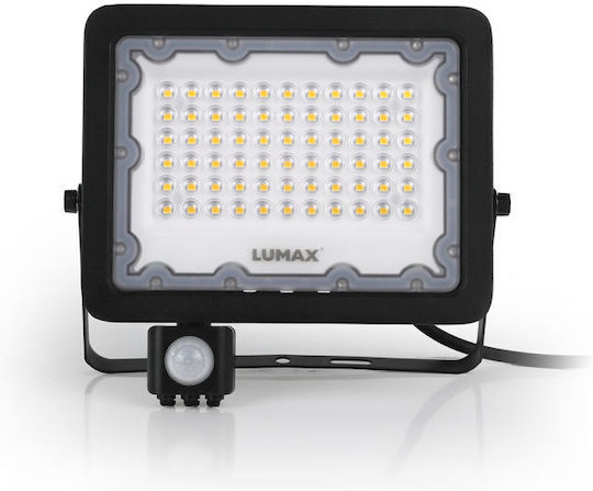 Lumax Waterproof LED Flood Light 50W Natural White 4000K IP44