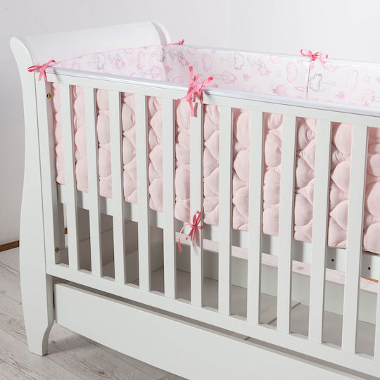 Kidizi Set Lenjerii Patut Bebe Fairy Clouds 5 Bucăți
