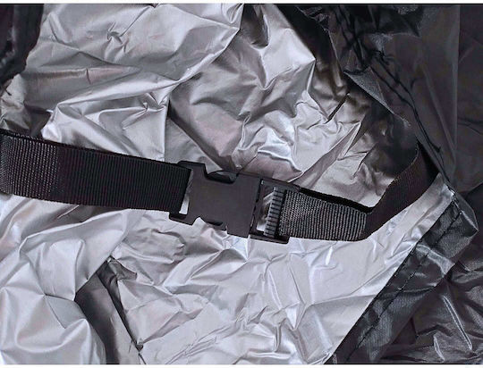 Waterproof Motorcycle Cover 215x130cm Uv Protection Size L Black Absolute Protection