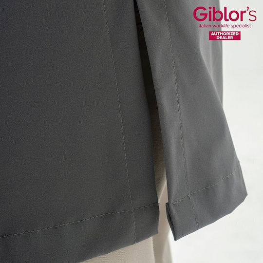 Giblor's Giblor's Kochjacken Grau Giorgio