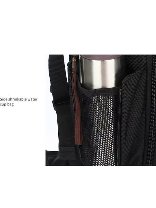 Ozuko Backpack Αδιάβροχο Μαύρο