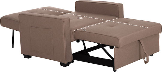 Kanna Armchair Bed Beige 113x92x87cm