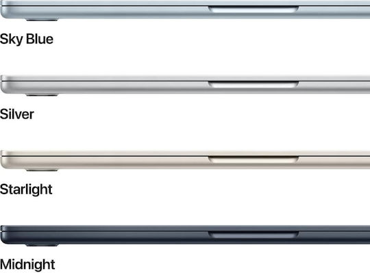 Apple MacBook Air 13.6" IPS Retina Display (M4-10-Core/16GB/512GB SSD/10-Core GPU) with 35W Charger (Dual Port) Sky Blue (International English Keyboard)