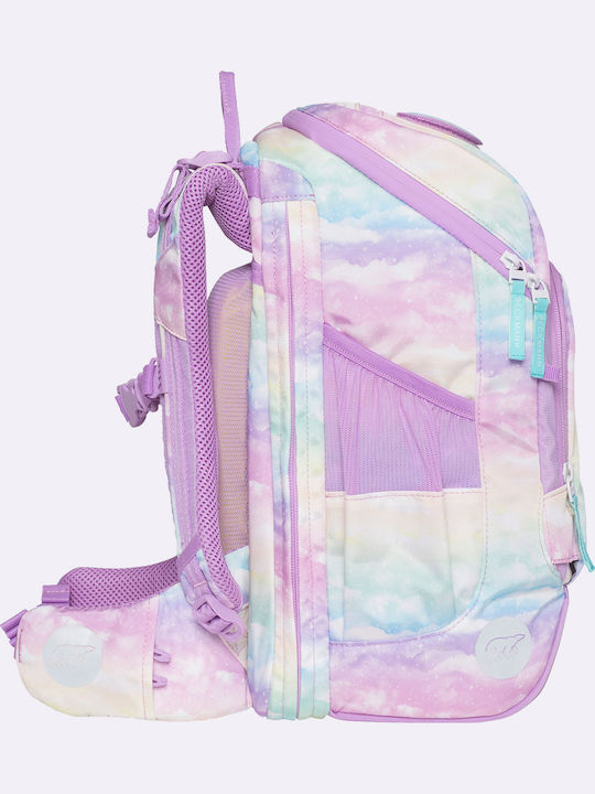 Beckmann Kindergarten School Backpack With Water Bottle Holder Pink 5 Litre