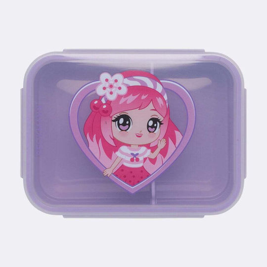 Beckmann Cutie De Prânz Pentru Copii Din Plastic 1.7 Litri Burgundy