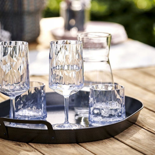 Koziol Club No 9 Set Glasses for White Wine Made of Glass 300ml 2 Pieces