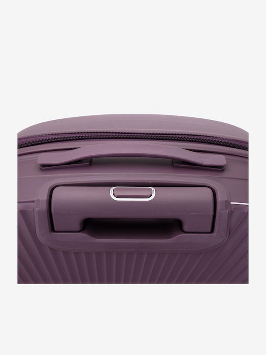 KREAL Valiză de călătorie mare tare Dark Purple înălțime 75 cm