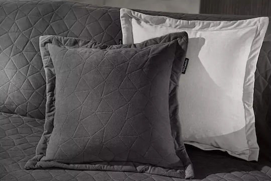 Guy Laroche Avalon Four-Seater Sofa Throw Jacquard 170x350cm Carbon