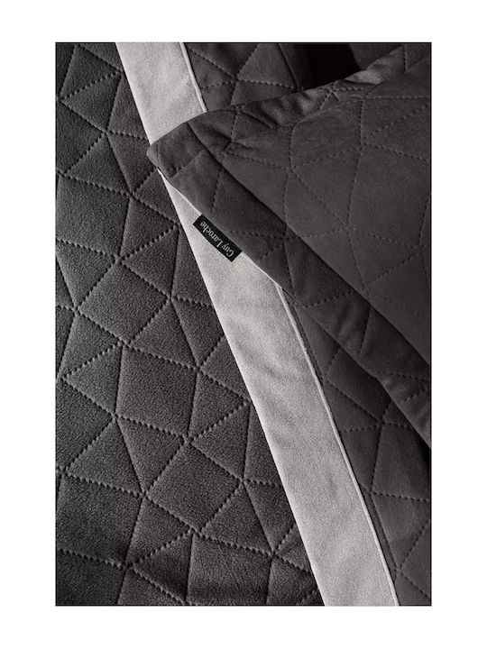Guy Laroche Avalon Cuverturi Pentru Canapea 4 Locuri Jacquard 170x350cm Carbon