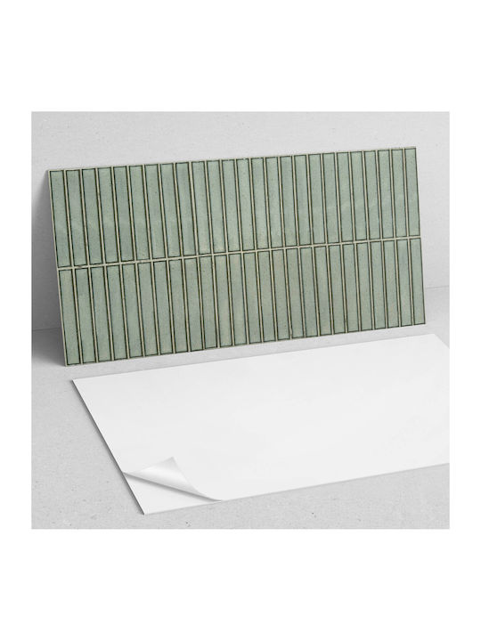 Κολλητό Πάνελ Pvc Μοτίβο Ιδανικό Διάδρομο 120x60 Cm Ορθογώνια Μοντέρνα Πλακάκια