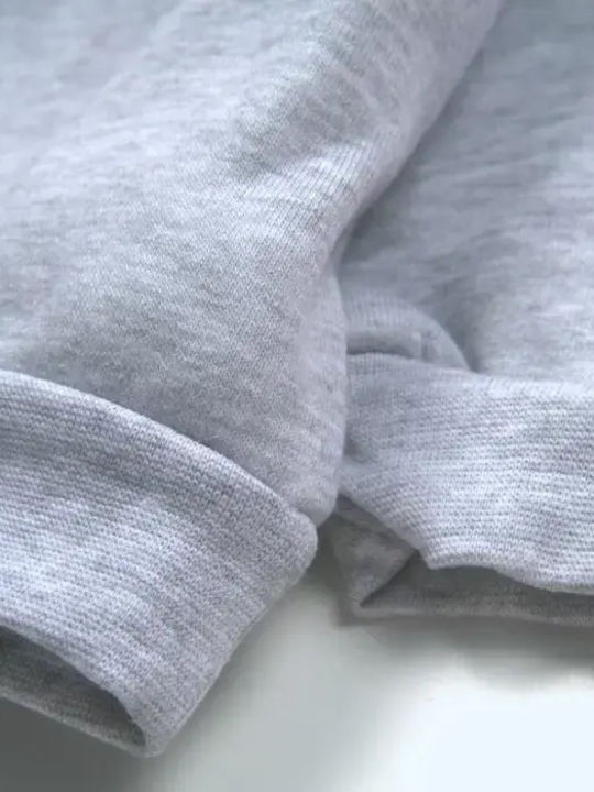 Kids Sweatpants Set With Top Grey