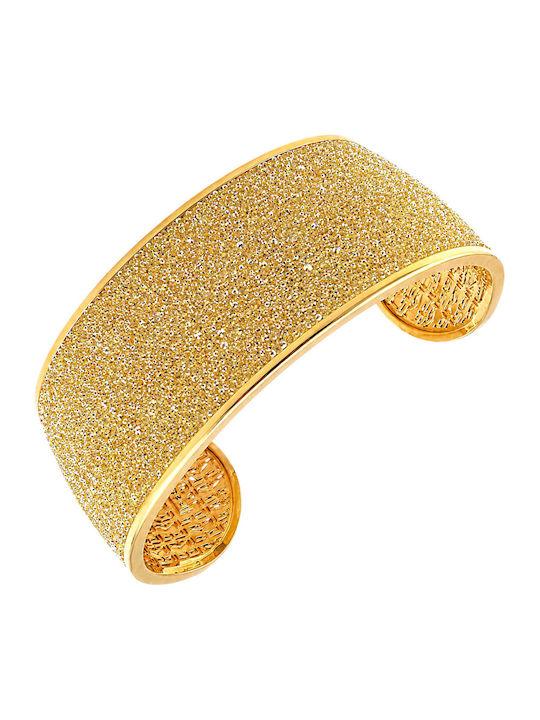 Rebecca Women's Steel Handcuff Bracelet