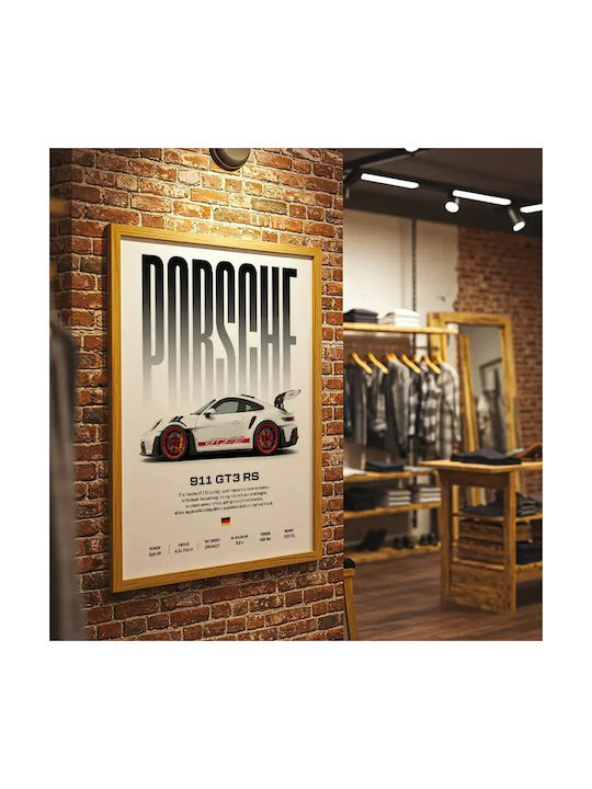 Poster Porsche 911 Gt3 Rs Cr153 40cm x 50cm-71622pd158603