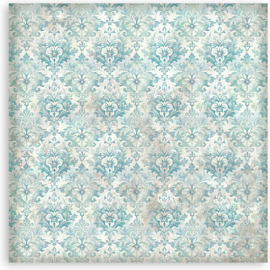 Hârtie Materiale Pentru Scrapbooking 22 Bucăți 30.5×30.5cm Stamperia White Christmas