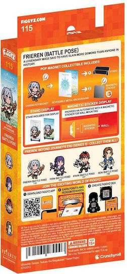 Frieren Beyond Journey's End Figgyz Dekorative Magnete Sammelstück Frieren Kampfpose 11 Cm