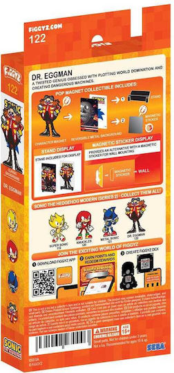 Sonic Hedgehog Modern Figgyz Dekorative Magnete Sammler Dr Eggman 11 Cm