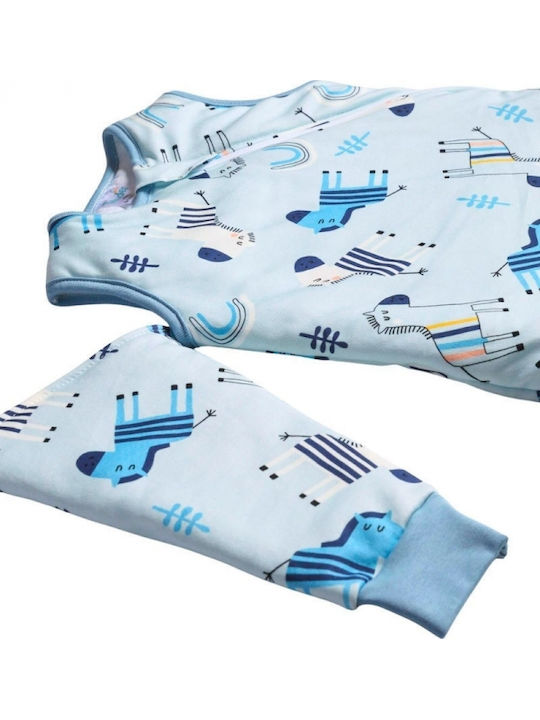 Tender Winter Sleeping Bag with Legs Flex Zebra Eco 2.5 Tog Eco Blue