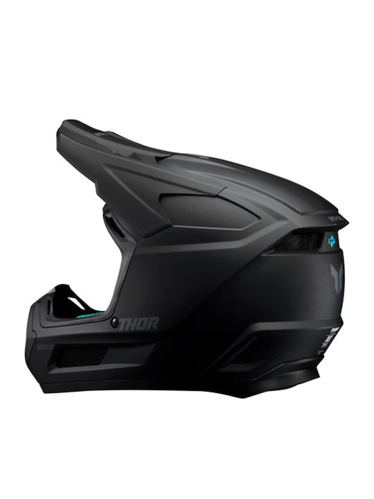 Thor Fleet Blackout Matte Black Детска каска за мотор Motocross ECE 22.06 1150gr Thor Fleet Blackout Matte Black Детска каска за мотор Motocross ECE 22.06 1150gr